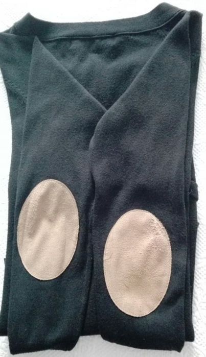 Casaco de algodão preto Zara