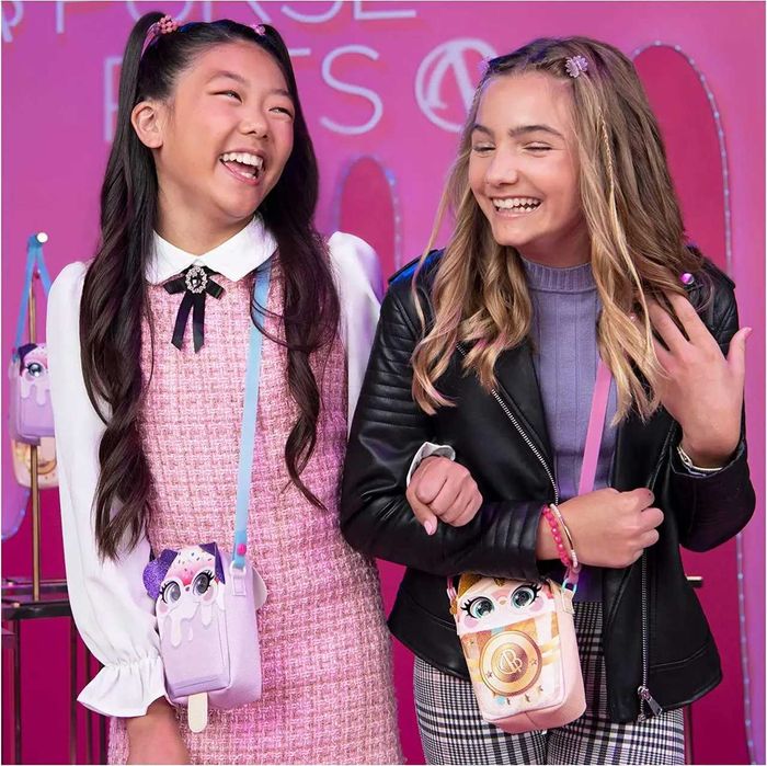 Інтерактивна сумочка на пояс зі світлом Кішка Purse Pets Catpuchino