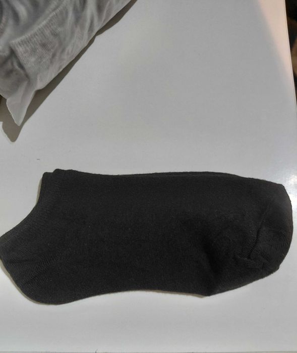 Pack 10 Pares de meias de algodão cano curto para desporto ou casual