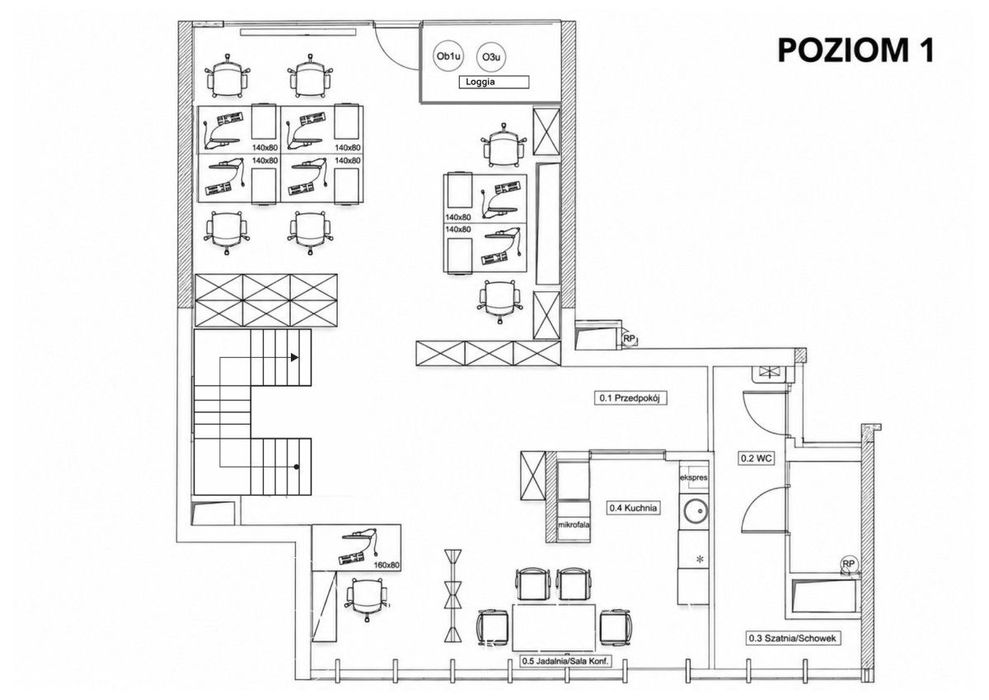 Jasne biuro 165,6 m² | gotowe od zaraz | Mokotów