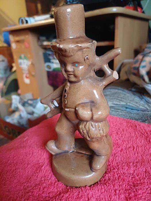 Ceramiczny kominiarz 1937r