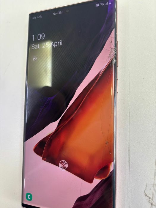 Samsung Galaxy Note 20 ultra (Tela Trincada) – Funcionando – Venda Urgente