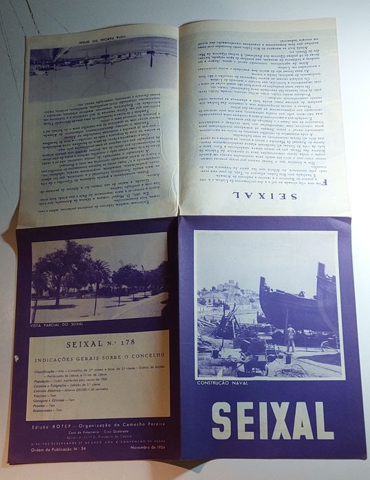 Seixal - Roteiro ROTEP | Incluí Mapa Desdobrável