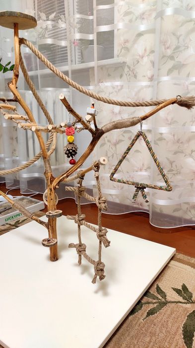 Стенд присада для папуг