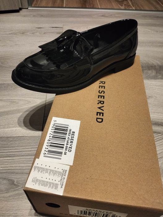 Buty mokasyny z Reserved Nowe 38