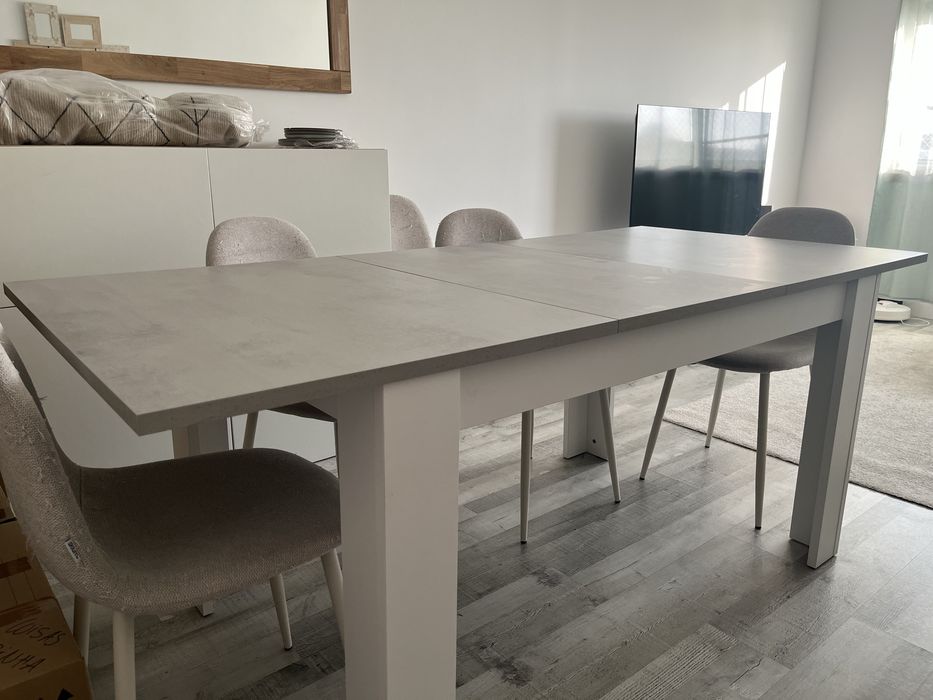 Mesa de jantar extensivel - excelente estado