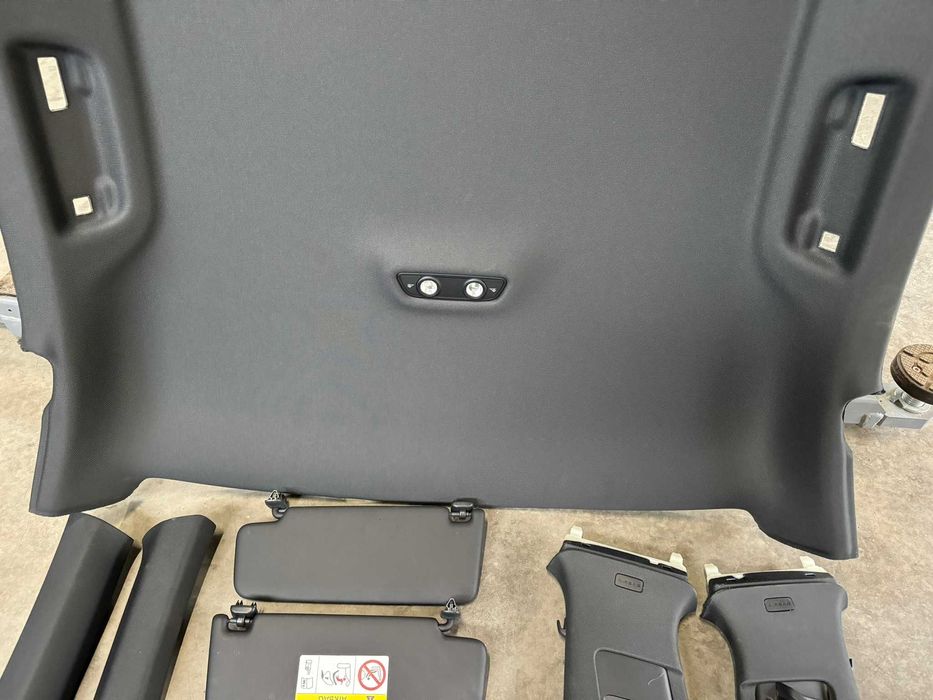 Чорна стеля чорний потолок Audi A4 B9 ауді а4 б9 седан sline s-line