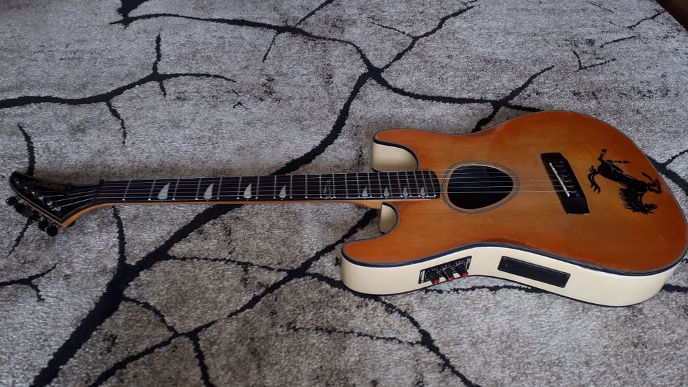 T.c.electronic.preamp.+piezo.Japan z gitary kramer U.S.A 1983-86r