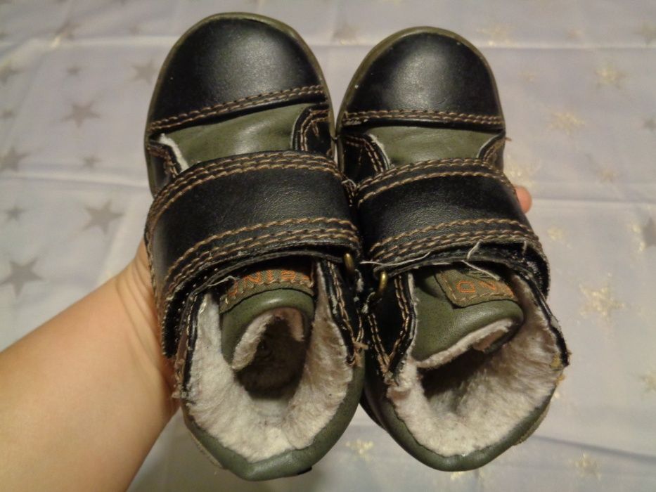 Śniegowce buciki zimowe dla chłopca półbuty roz. 19.