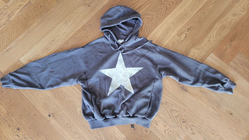 Bluza dziecięca BERSHKA ciemnoszara XS