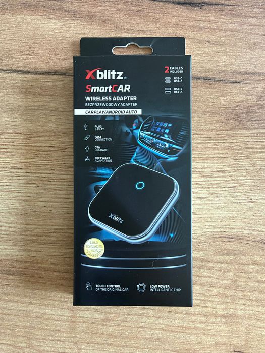 Bezprzewodowy Adapter CarPlay/Android Auto Xblitz