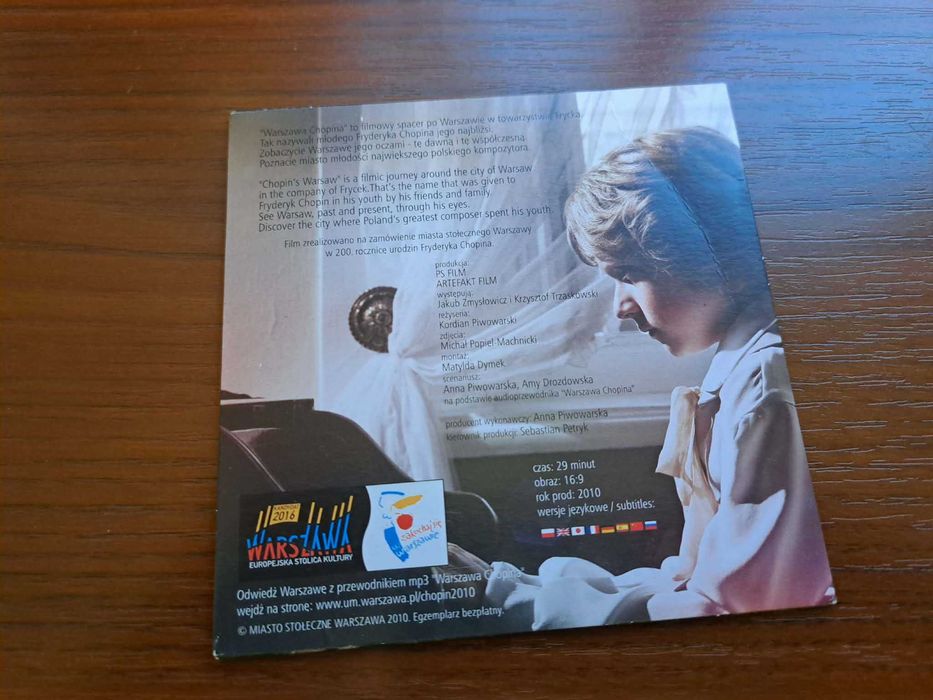 Fryderyk Chopin - 3 CD koncert fortepianowy, film dvd, ballada, utwory