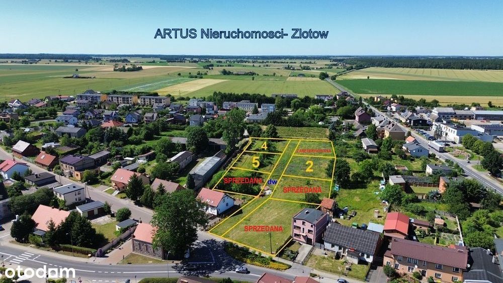 Działki budowlane w centrum (3 szt.)- Lipka - Widok 3
