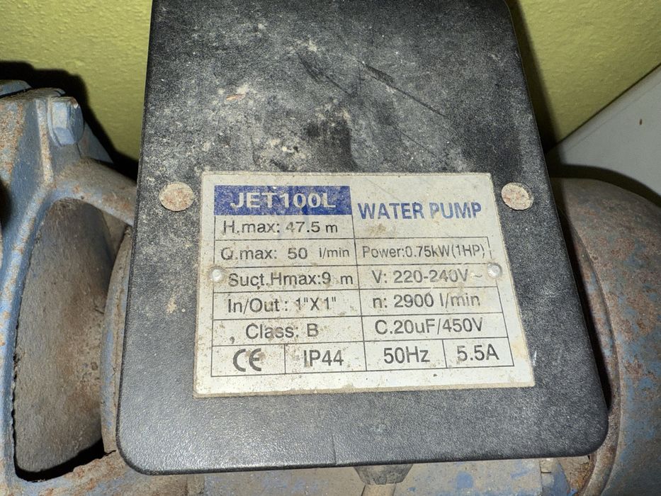 Motor de agua de pressao