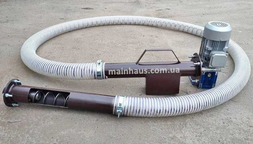 навантажувач для зерна гнучкий шнек гибкий спіральний конвеєр FA90