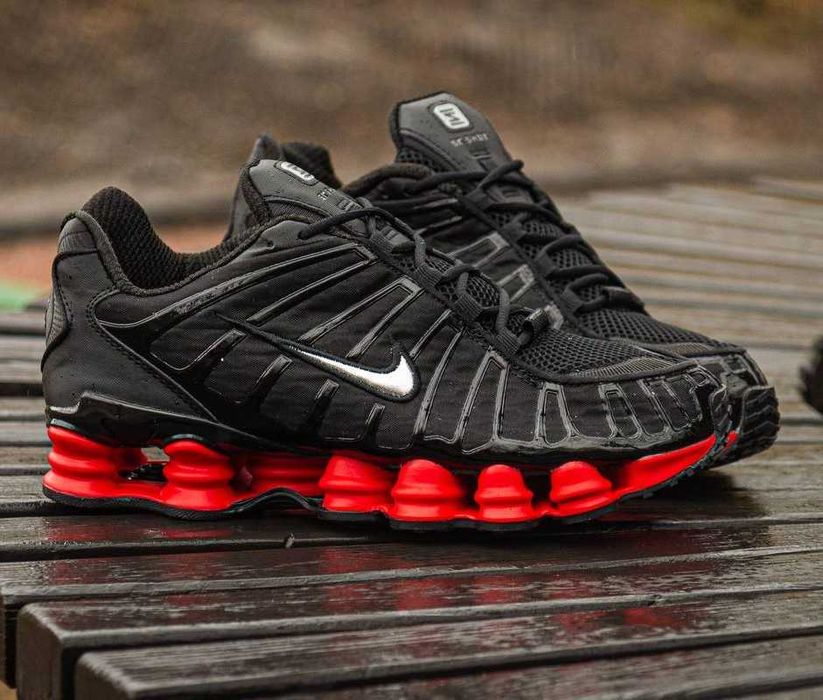 SALE! Nike Shox TL Black/Red 41 42 43 44 45 46 найк шокс тл: 2 870