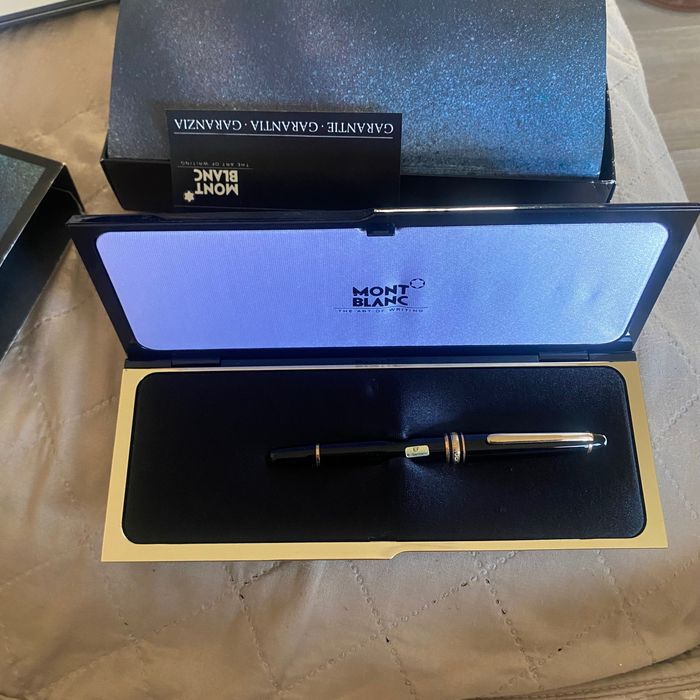 Canetas parker monte blanc com certificado na caixa original várias