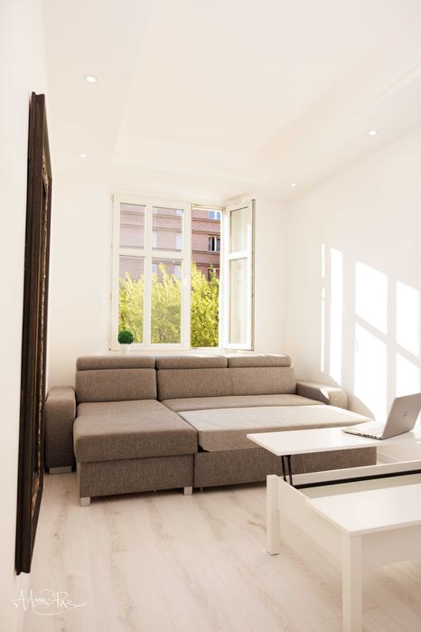 Duża kawalerka w kamienicy w centrum Gliwic