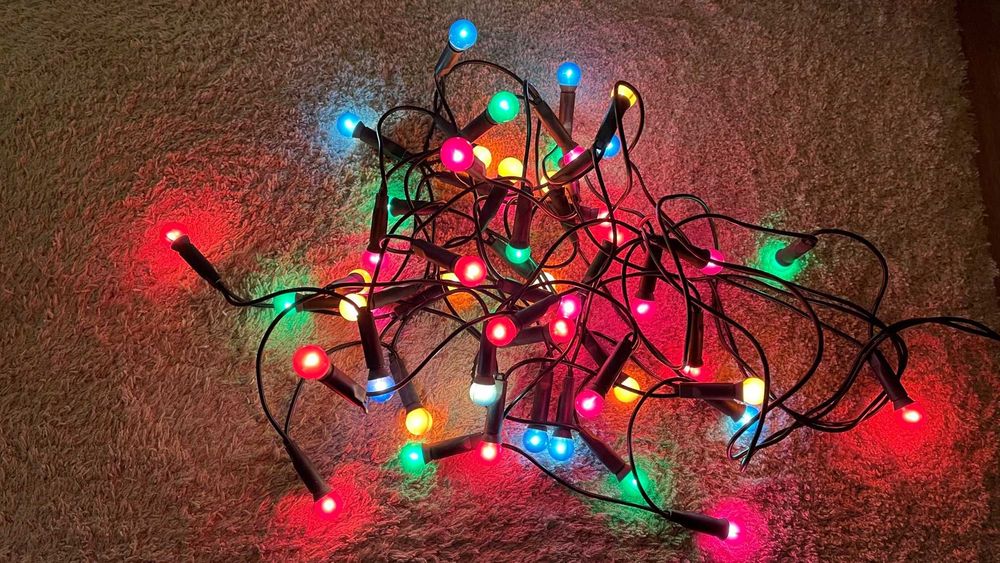 Tradycyjne lampki/światełka choinkowe