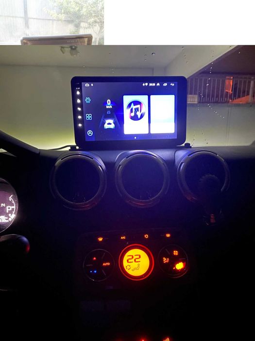 (NOVO) Rádio 2DIN Android • 9 " Polegadas • TOP MOUNT • GPS [4+64GB]