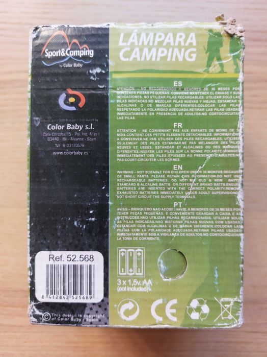 Lanterna Led Camping