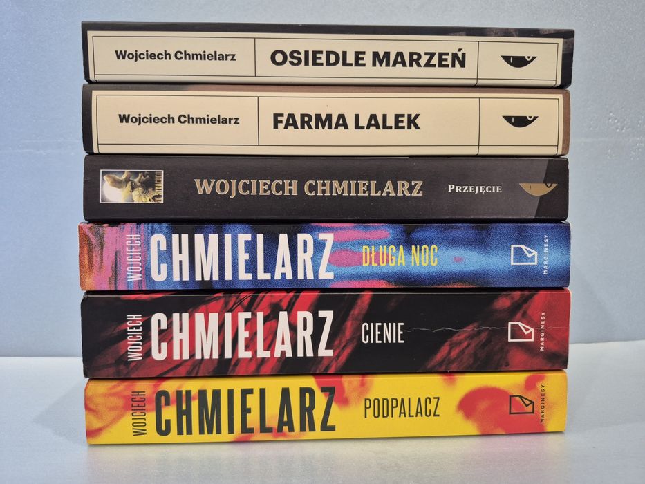 Wojciech Chmielarz zestaw 6 książek z komisarzem Mortką