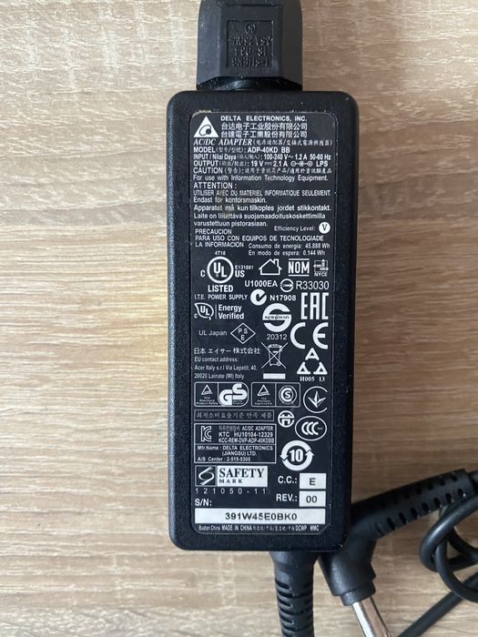 Блок питания для ноутбука Delta electronics ADP-40KD BB