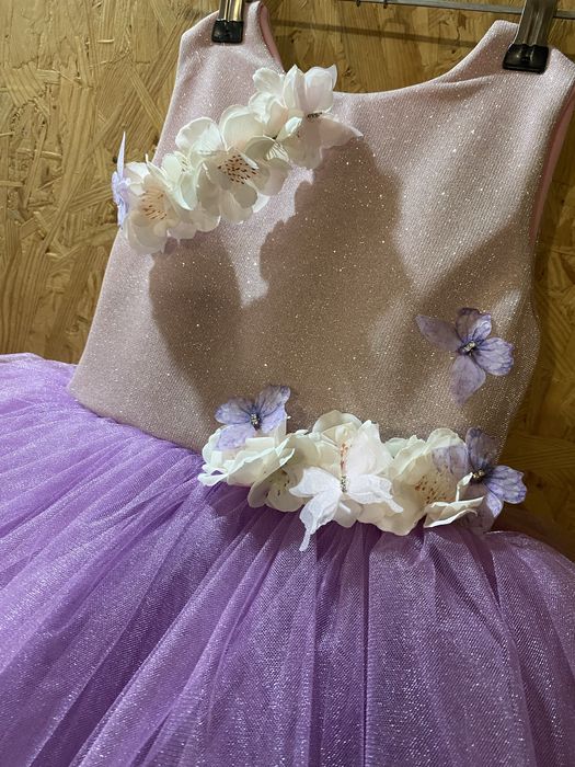 Сукня метеликами костюм крила метелика квітами рожева на свято весни