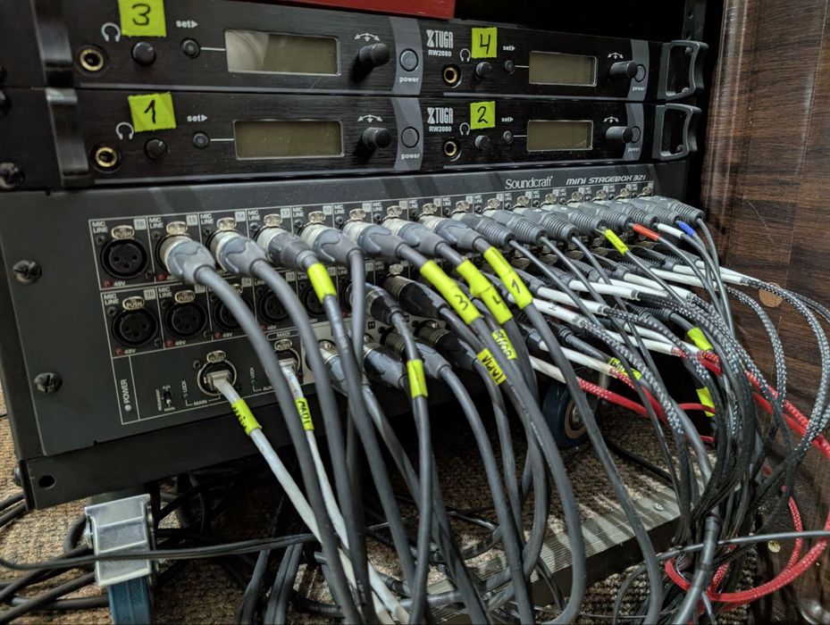Soundcraft si impact пульт + стейджбокс