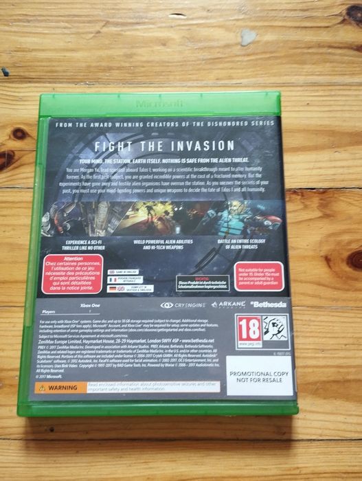 Gra na Xbox One Prey