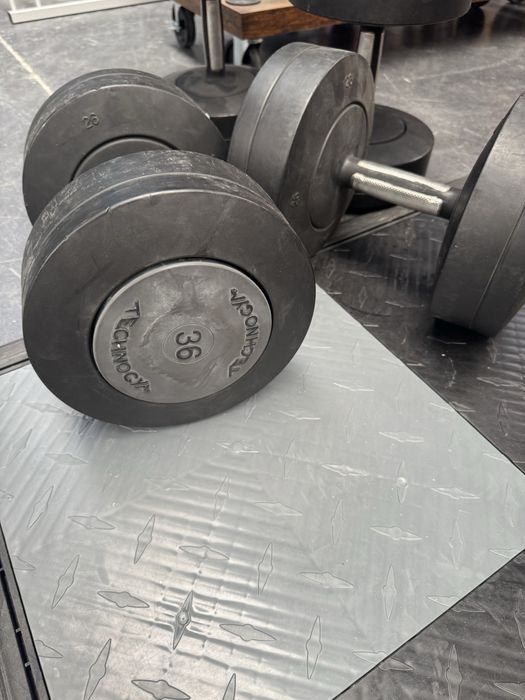 Halteres ginásio / musculação Technogym