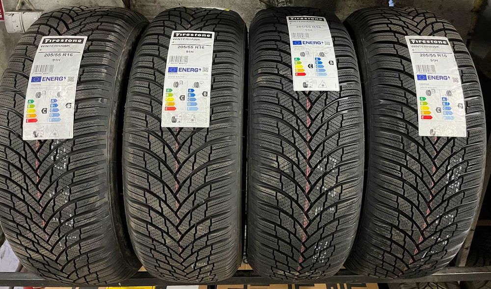 205/55R16 Firestone Winterhawk 4 cztery nowe opony zimowe