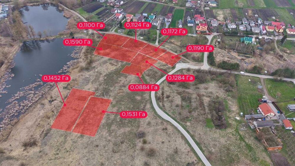 Продаж земля під будівництво, Кротошин, Пасіки, Львів обл.