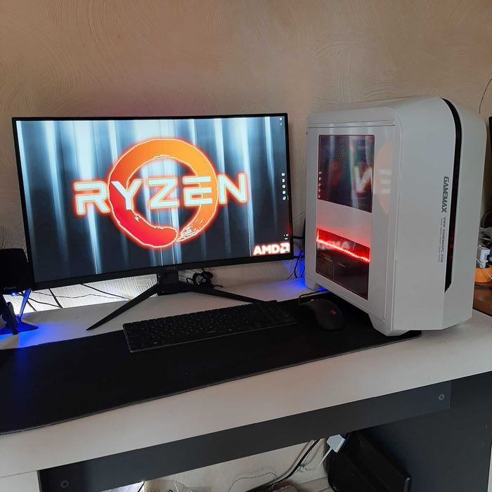 Ryzen5 Ram16 GTX 1070ti oc 8gb  ssd500 hdd 1тb  пк игровой компьютер м