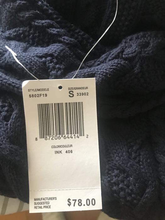 Sweter golf Joanne Pierre S nowy z metka