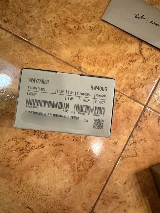 Смарт-окуляри RAY-BAN | META WAYFARER (RW4006 601ST3 50-22)