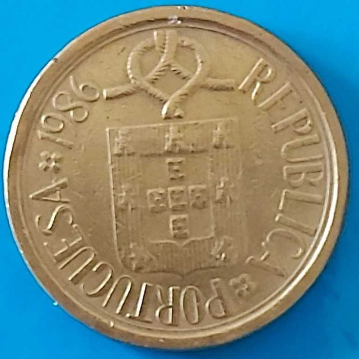 10$00 de 1986 Republica Portuguesa