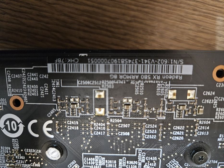 Radeon RX 580 Armor 8GB KARTA GRAFICZNA Szybka wysylka olx stan bdb