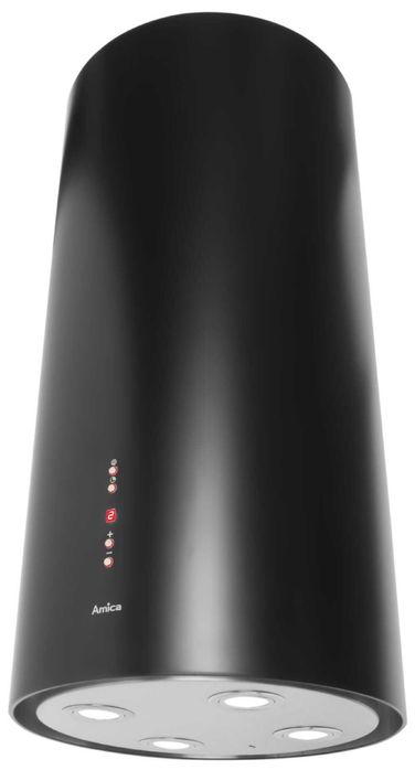 Okap AMICA OKC4441BO Czarny 665m3/h 60dB klasa B