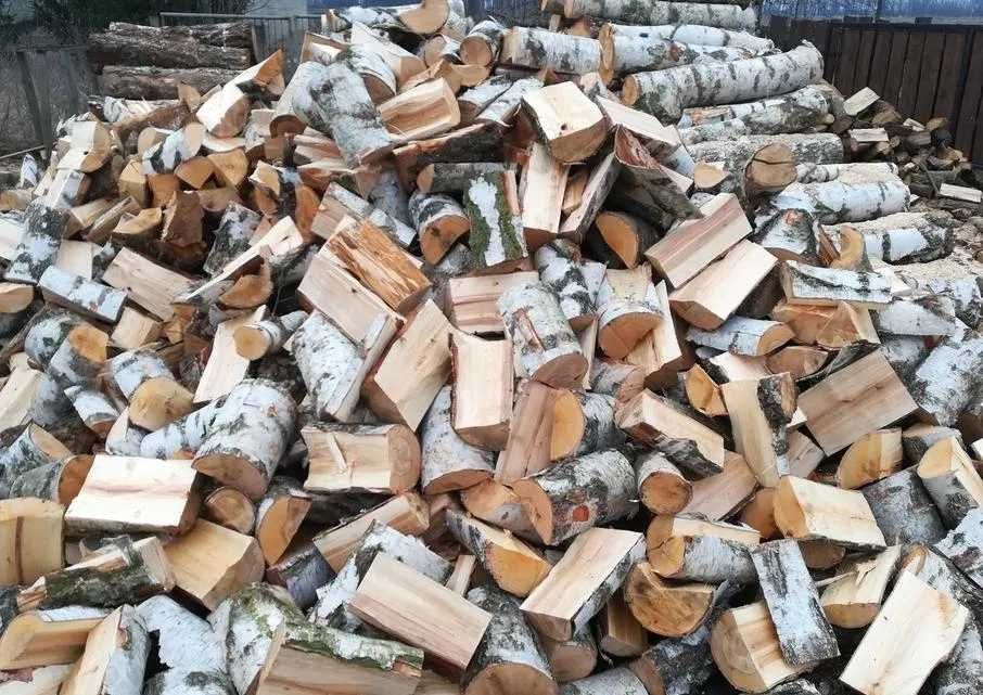 DREWNO KOMINKOWE OPAŁOWE BRZOZA OLcha Osika Dąb Wierzba Sosna Jabłoń..