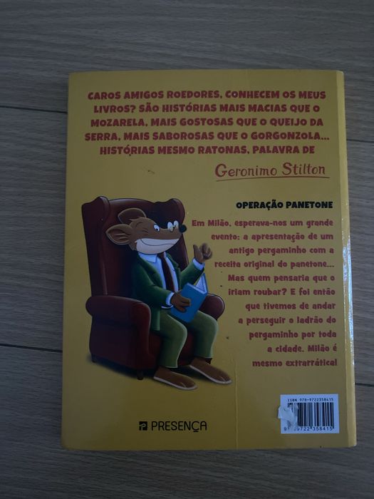 Coleção de livros do Jeronimo Stilton