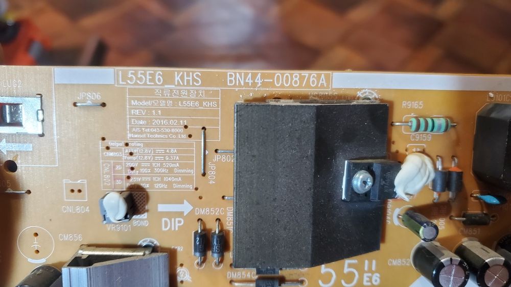 Плата питания BN44-00876A