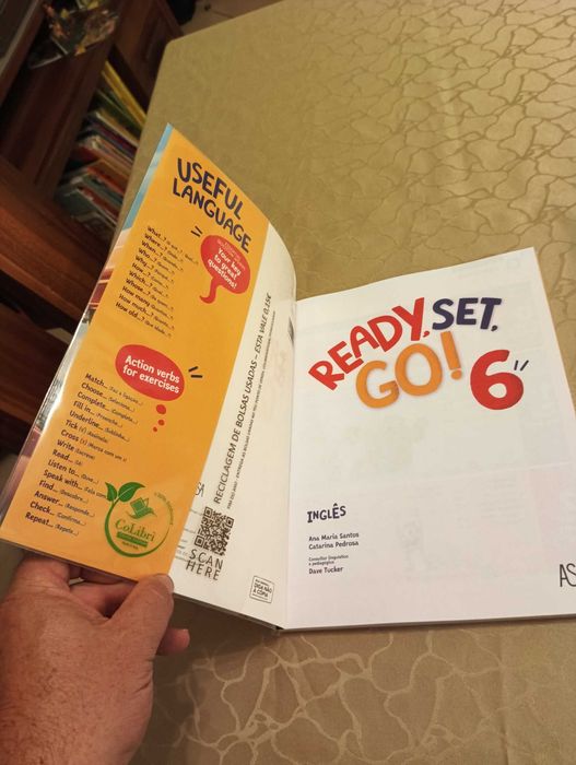 livro de Inglês do 6º ano – ASA Editores – Ready, Set, Go! - Novo