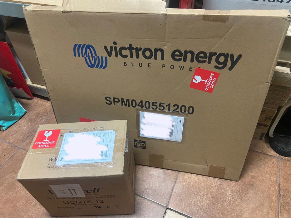 NOWY/ nieużywany Panel solarny z akumulatorem żelowym i panelem