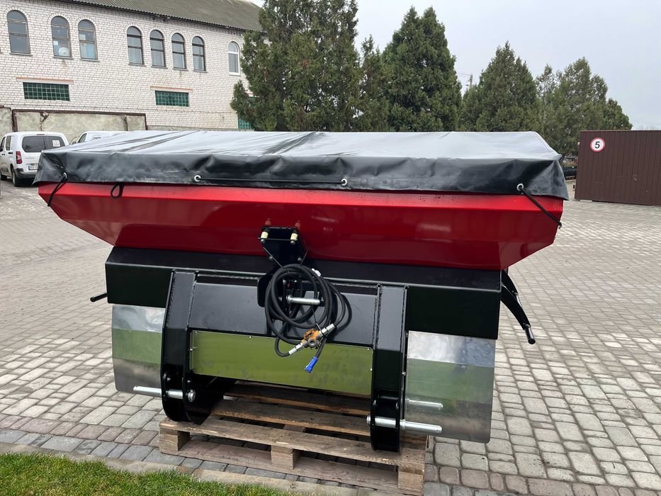 Розкидач добрив 1000 кг Лійка Разбрасыватель удобрений 1 тонна нерж