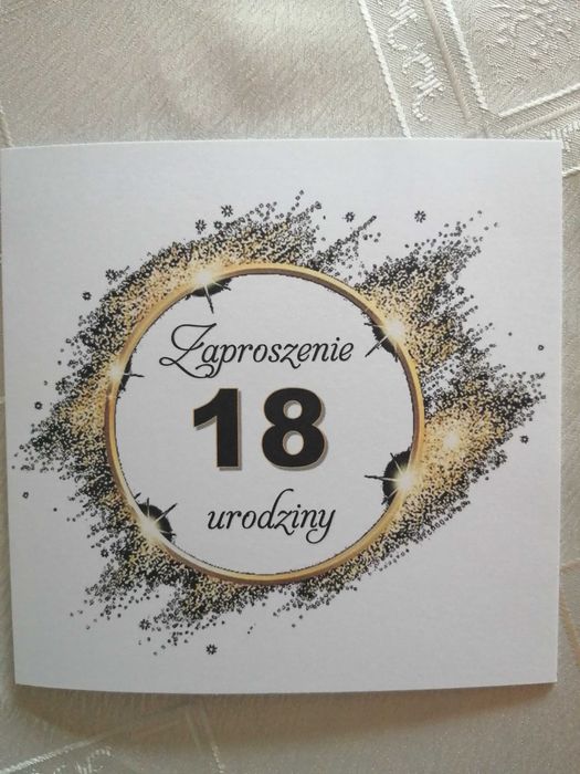 zaproszenia na urodziny