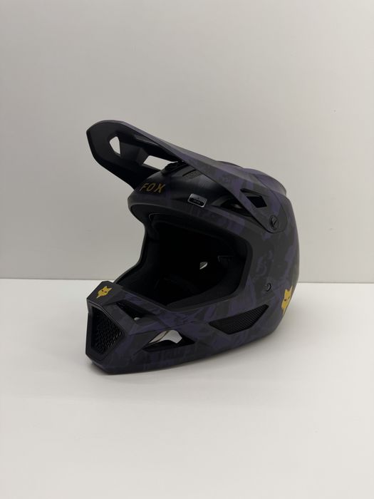 Kask Rowerowy Full Face FOX RAMPAGE plum, MIPS mtb/enduro/downhill/trial/hulajnoga rozmiar L (59 - 60CM)
