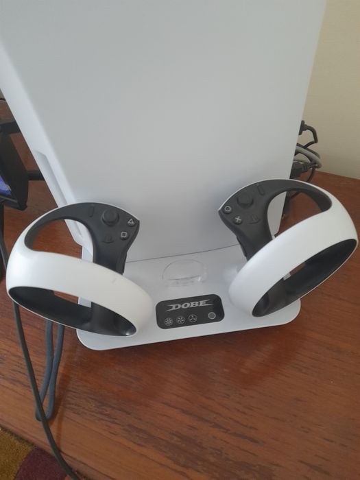 Playstation 5 + PsVR2 + Base carregamento