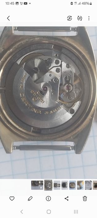 Продам винтажные часы Certina.