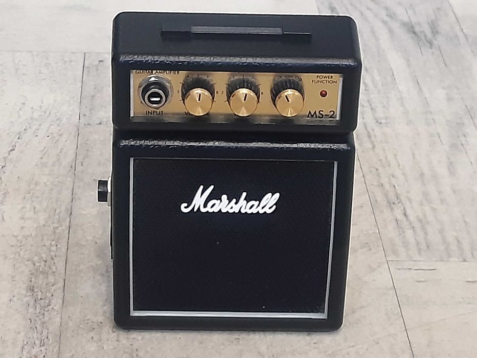 Mini Wzmacniacz Gitarowy Marshall MS-2 - wysyłka Free lub dodam Gratis